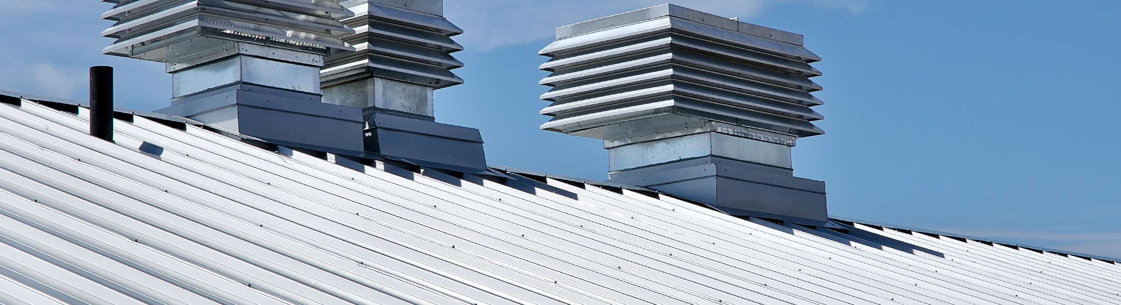 Gray metal roof